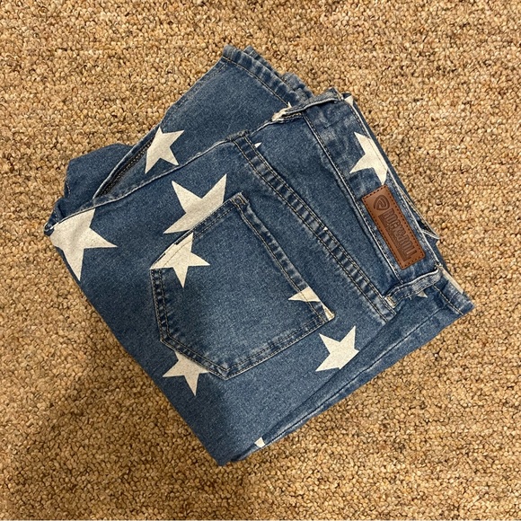 Rock‎ N Roll Denim High Rise Bell Bottom & Star Jeans."Two Pairs" - Picture 2 of 11